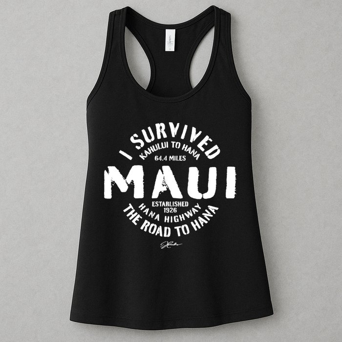JCombs: I Survived The Road To Hana (Hana Highway) Maui Womens Tank Top