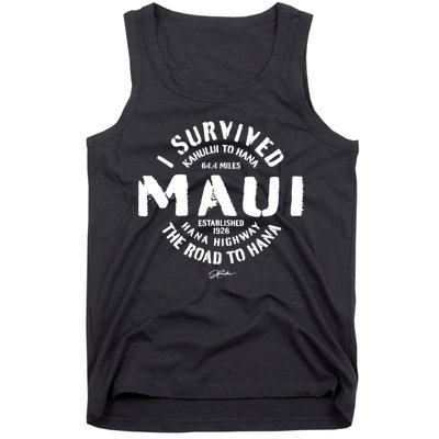 JCombs: I Survived The Road To Hana (Hana Highway) Maui Tank Top