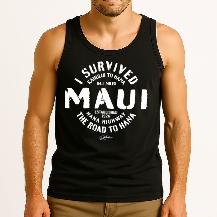 JCombs: I Survived The Road To Hana (Hana Highway) Maui Tank Top