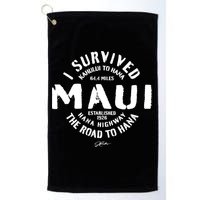 JCombs: I Survived The Road To Hana (Hana Highway) Maui Golf Towel