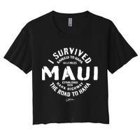 JCombs: I Survived The Road To Hana (Hana Highway) Maui Crop Top