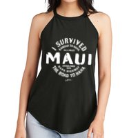 JCombs: I Survived The Road To Hana (Hana Highway) Maui Women's Perfect Tri Rocker Tank