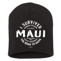 JCombs: I Survived The Road To Hana (Hana Highway) Maui Short Acrylic Beanie