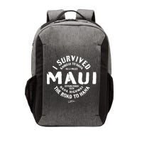 JCombs: I Survived The Road To Hana (Hana Highway) Maui Vector Backpack