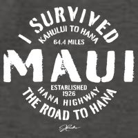 JCombs: I Survived The Road To Hana (Hana Highway) Maui Vector Backpack