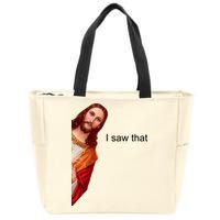 Jesus I Saw That Meme Zip Tote Bag
