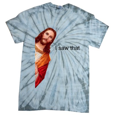 Jesus I Saw That Meme Tie-Dye T-Shirt