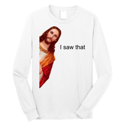 Jesus I Saw That Meme Long Sleeve Shirt