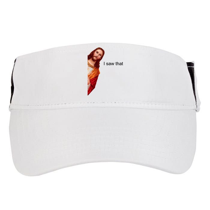 Jesus I Saw That Meme Adult Drive Performance Visor