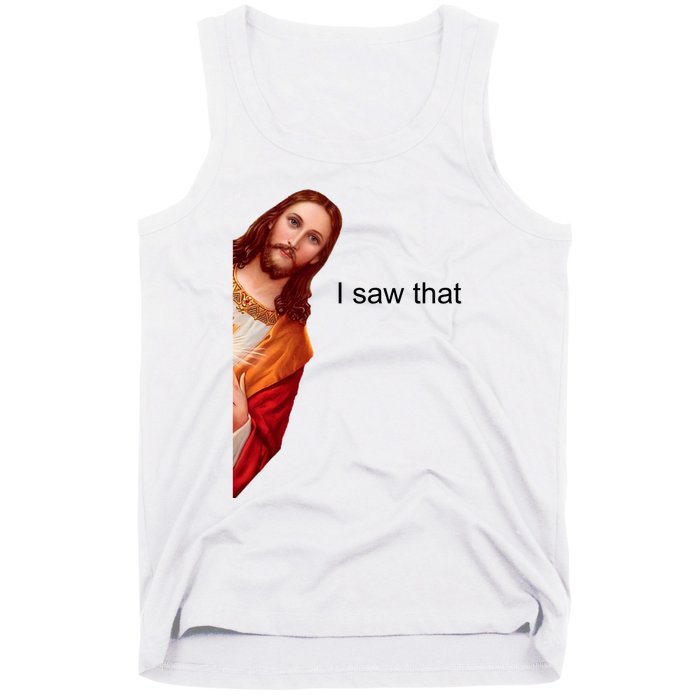 Jesus I Saw That Meme Tank Top