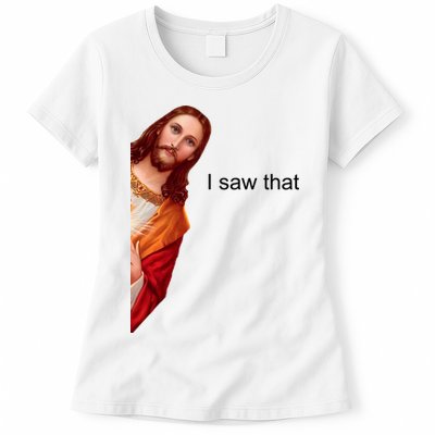 Jesus I Saw That Meme Womens T-Shirt