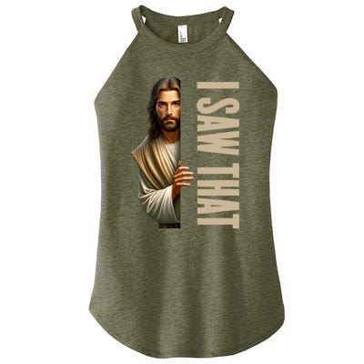 Jesus I Saw That Funny Women's Perfect Tri Rocker Tank