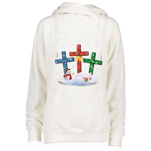 Jesus Is The Reason For The Season Christian Christmas Xmas Great Gift Womens Funnel Neck Pullover Hood