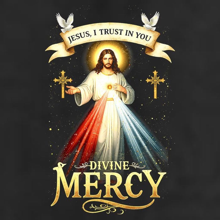 Jesus I Trust In You Divine Mercy Catholic Christian Jesus Adult Drive Performance Visor