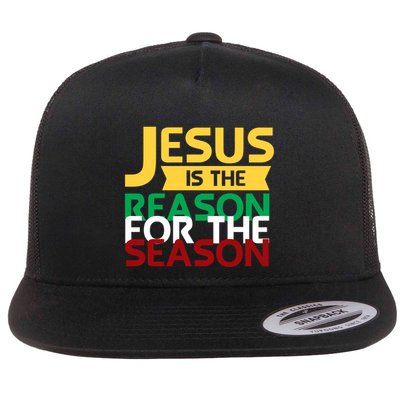 Jesus Is The Reason For The Season Christian Christmas Xmas Funny Gift Flatbill Hat