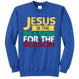 Jesus Is The Reason For The Season Christian Christmas Xmas Funny Gift Sweatshirt