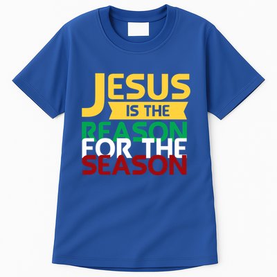 Jesus Is The Reason For The Season Christian Christmas Xmas Funny Gift Tall T-Shirt