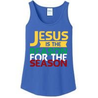 Jesus Is The Reason For The Season Christian Christmas Xmas Funny Gift Ladies Essential Tank