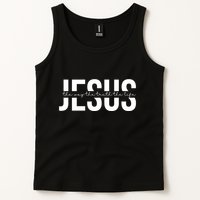 Jesus Is The Way The Truth And The Life Quote Tank Top