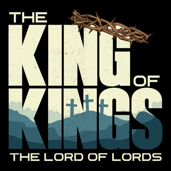Jesus Is The King Of Kings Crucifixion Cross Crown Gospel Gift Cooling Performance Crew T-Shirt