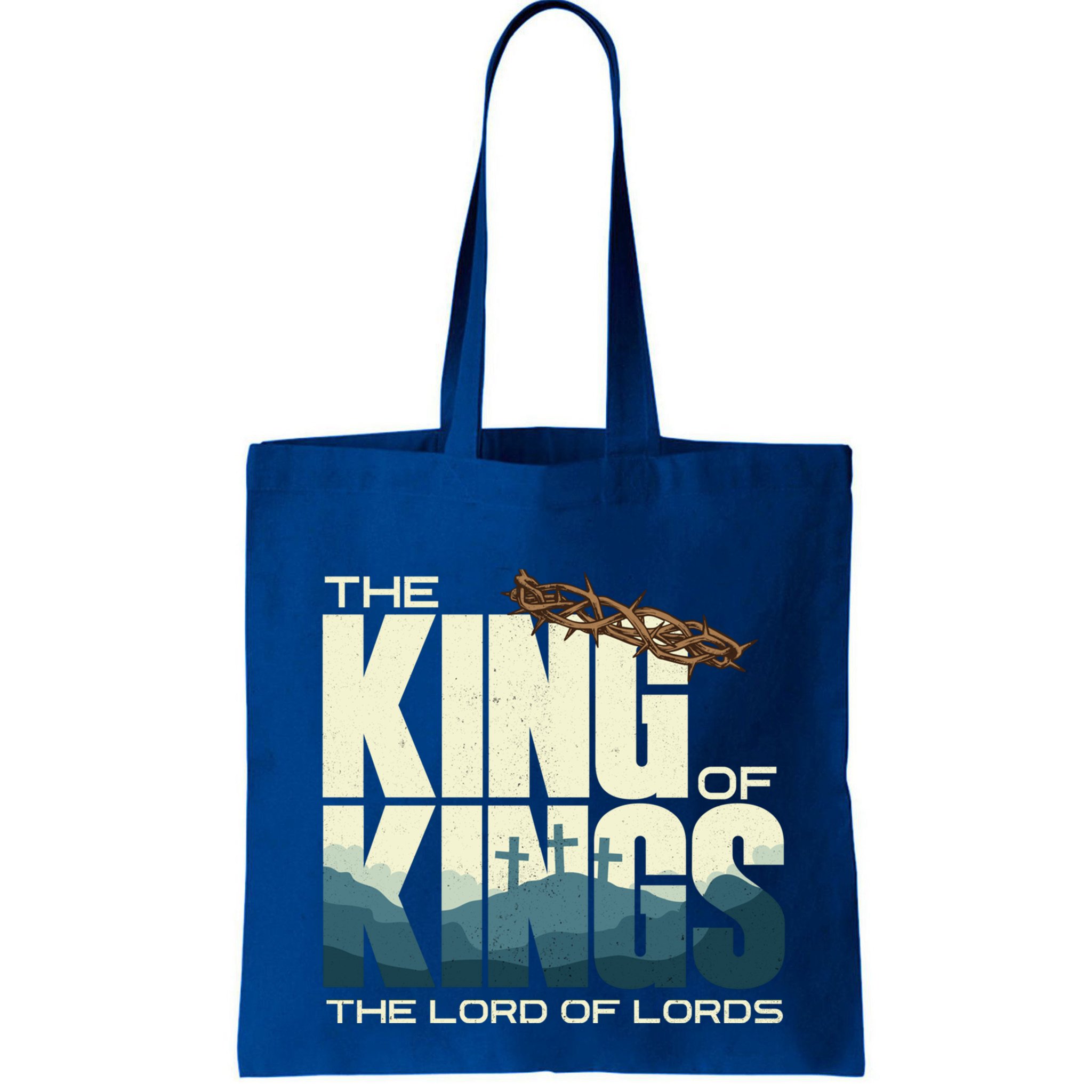 Jesus Is The King Of Kings Crucifixion Cross Crown Gospel Gift Bag