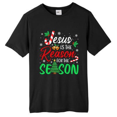 Jesus Is The Reason For The Season Christian Christmas Xmas Cute Gift Tall Fusion ChromaSoft Performance T-Shirt