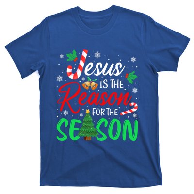 Jesus Is The Reason For The Season Christian Christmas Xmas Cute Gift T-Shirt