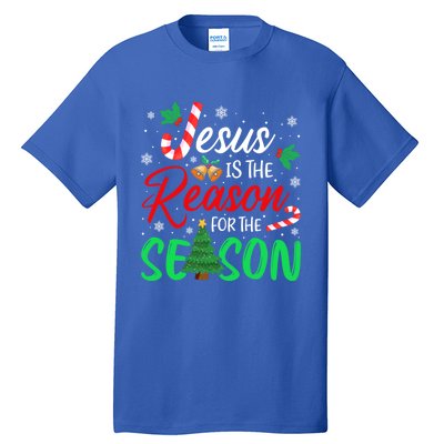 Jesus Is The Reason For The Season Christian Christmas Xmas Cute Gift Tall T-Shirt