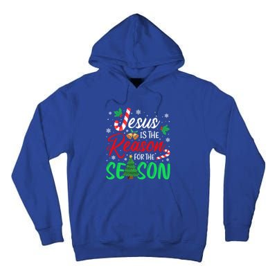 Jesus Is The Reason For The Season Christian Christmas Xmas Cute Gift Tall Hoodie