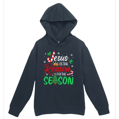 Jesus Is The Reason For The Season Christian Christmas Xmas Cute Gift Urban Pullover Hoodie