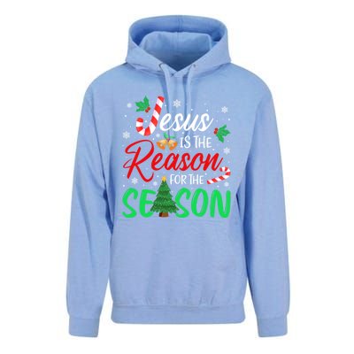 Jesus Is The Reason For The Season Christian Christmas Xmas Cute Gift Unisex Surf Hoodie