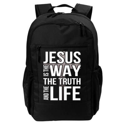Jesus Is The Way The Truth And The Life Cool Gift Backpack