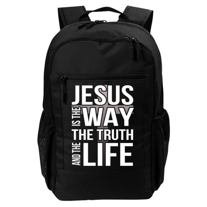 Jesus Is The Way The Truth And The Life Cool Gift Backpack