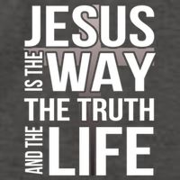 Jesus Is The Way The Truth And The Life Cool Gift Vector Backpack