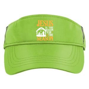 Jesus Is The Reason For The Season Christian Christmas Gift Adult Drive Performance Visor