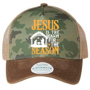 Jesus Is The Reason For The Season Christian Christmas Gift Legacy Tie Dye Trucker Hat