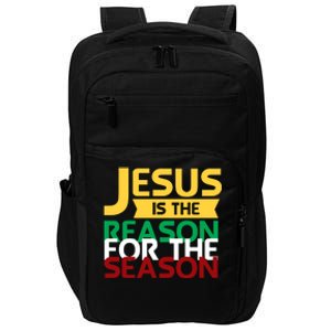 Jesus Is The Reason For The Season Christian Christmas Xmas Gift Impact Tech Backpack