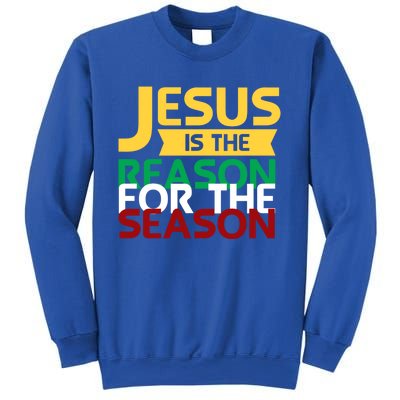 Jesus Is The Reason For The Season Christian Christmas Xmas Gift Sweatshirt