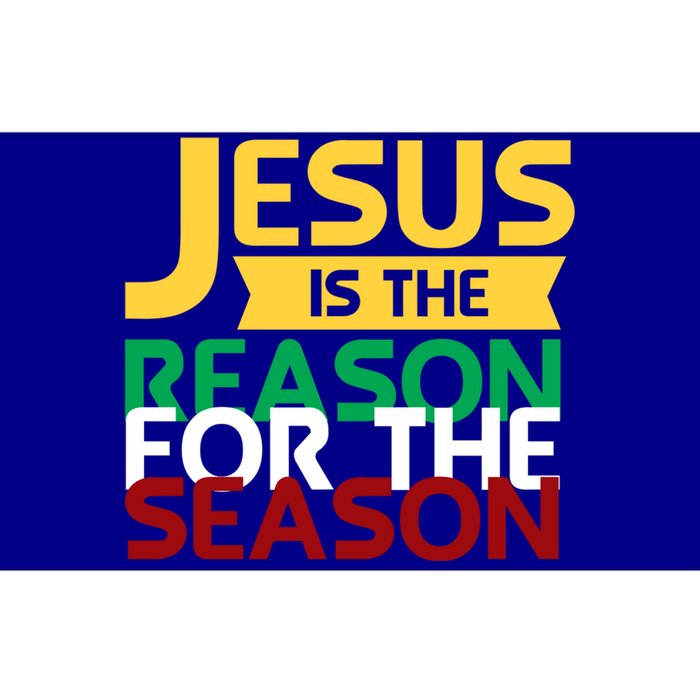 Jesus Is The Reason For The Season Christian Christmas Xmas Gift Bumper Sticker