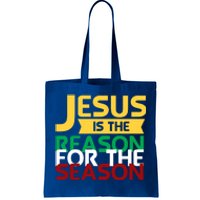 Jesus Is The Reason For The Season Christian Christmas Xmas Gift Tote Bag