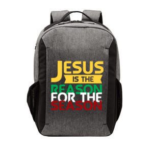 Jesus Is The Reason For The Season Christian Christmas Xmas Gift Vector Backpack