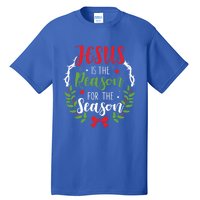 Jesus Is The Reason For The Season Christian Christmas Gift Tall T-Shirt