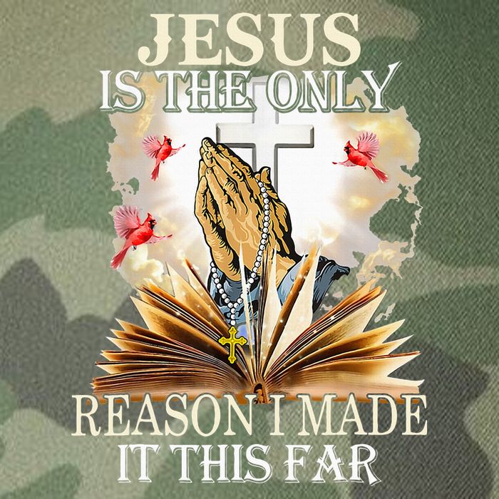 Jesus Is The Only Reason I Made It This Far Fun Christian Legacy Tie Dye Trucker Hat