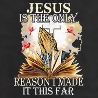 Jesus Is The Only Reason I Made It This Far Fun Christian Trucker Hat