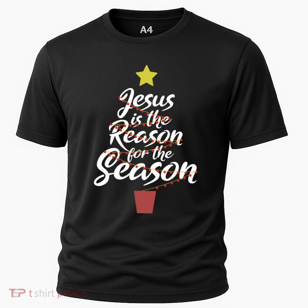 Jesus Is The Reason For The Season Christian Christmas Xmas Performance Shirt