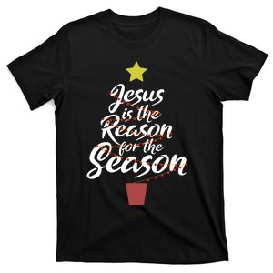 Jesus Is The Reason For The Season Christian Christmas Xmas T-Shirt