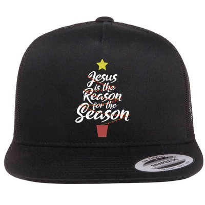 Jesus Is The Reason For The Season Christian Christmas Xmas Flatbill Hat