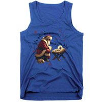 Jesus Is The Reason Santa For The Season Christian Christmas Gift Tank Top