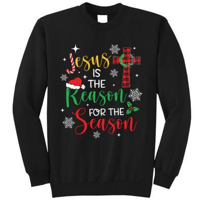 Jesus Is The Reason For The Season Christian Faith Christmas Sweatshirt