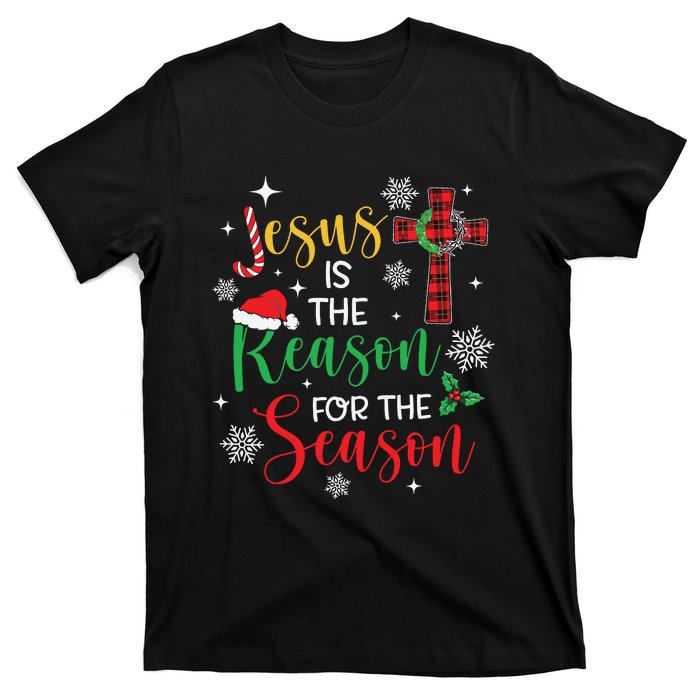 Jesus Is The Reason For The Season Christian Faith Christmas T-Shirt